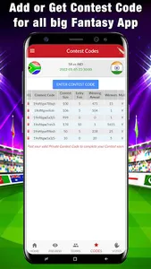 Possible11 Fantasy Sports screenshot 5