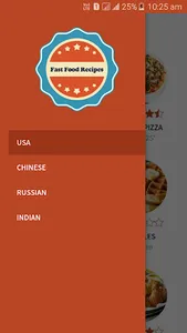 Fast Food Recipes screenshot 0