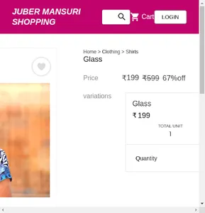 Juber Mansuri Shopping screenshot 1