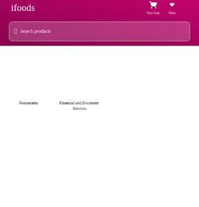 Ifoods screenshot 0