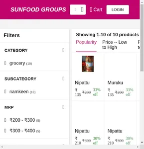 Sunfood Groups screenshot 0