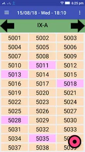 Attendance screenshot 1