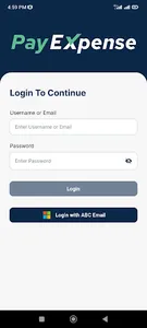 PayExpense ABFL screenshot 0