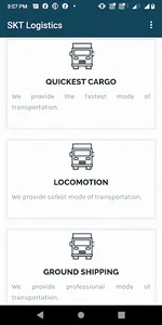 SKT Logistics screenshot 2