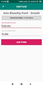 My Portfolio - Track your Mutu screenshot 2