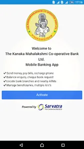 KANAKA MAHALAKSHMI BANK MOBILE screenshot 0