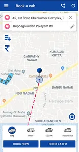 Saravana Track Call Taxi screenshot 2