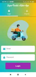 Super Foodie's RiderApp screenshot 1