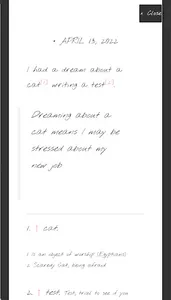 Journaly: Dream Interpretation screenshot 2