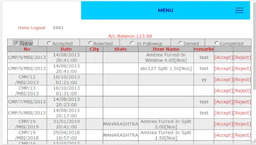Star Signature Vendors App screenshot 1
