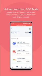 Spandan-ECG/EKG on smartphone screenshot 1