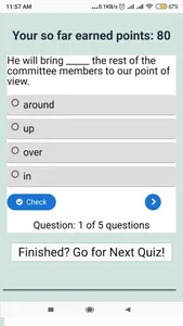 EPQ English Practice Quizzes screenshot 1
