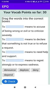 EPQ English Practice Quizzes screenshot 2