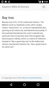Easton's Bible Dictionary Free screenshot 1