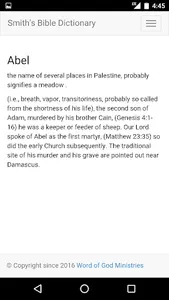 Smith's Bible Dictionary Free screenshot 1