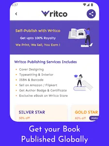 Writco: Write & Publish Books screenshot 11