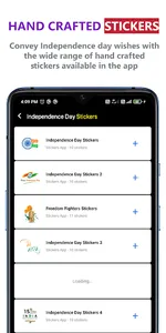 Happy Independence Day Sticker screenshot 4