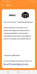 KYP : Know Your Product | Swad screenshot 2