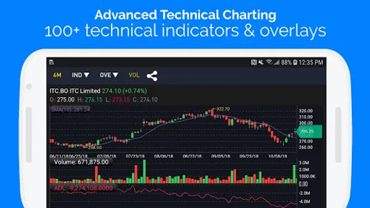 India StockX - BSE/NSE Live Ma screenshot 1