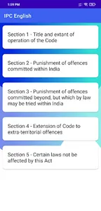 IPC Indian Penal Code 1860 screenshot 1
