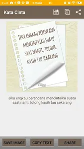 Kata Cinta dan Motivasi -  Ind screenshot 5