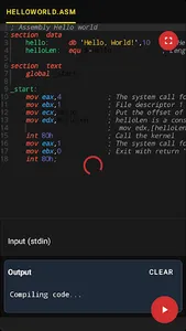 Assembly Compiler & IDE screenshot 4