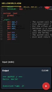 Assembly Compiler & IDE screenshot 5