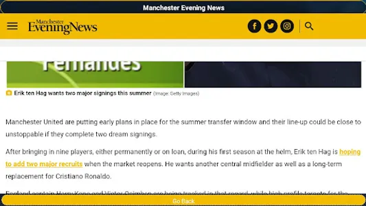 Manchester Evening News screenshot 17