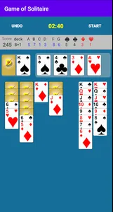Game of Solitaire screenshot 1