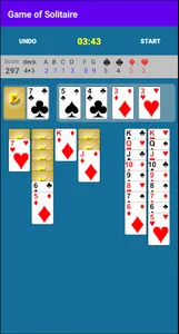 Game of Solitaire screenshot 2