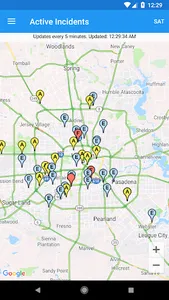 Houston Incident Map screenshot 0