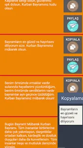 Kurban Bayramı Mesajları screenshot 2