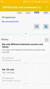 UPPERCASE And lowercase Conver screenshot 3