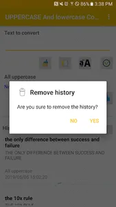 UPPERCASE And lowercase Conver screenshot 4