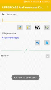 UPPERCASE And lowercase Conver screenshot 5