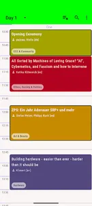 36C3 Schedule screenshot 0
