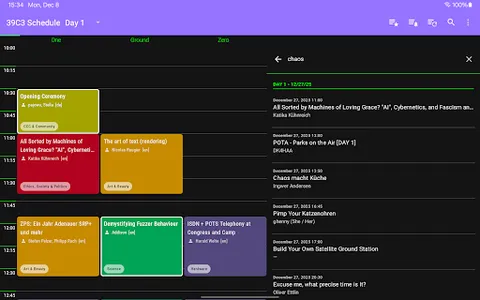 36C3 Schedule screenshot 10
