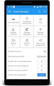 Asset Manager (Lite) screenshot 1