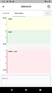 1day Schedule screenshot 2