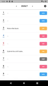 1day Schedule screenshot 3