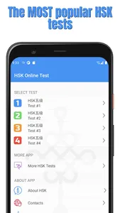 HSK-5 online test / HSK exam screenshot 0