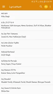 LyricsHunt : Hindi Songs Lyric screenshot 0