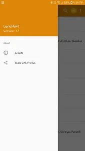LyricsHunt : Hindi Songs Lyric screenshot 1