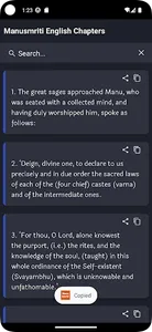 Manusmriti English screenshot 2