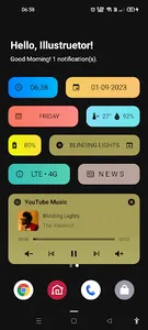 Informatica for KLWP screenshot 2