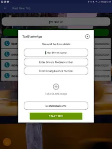 TaxiStarterApp screenshot 7