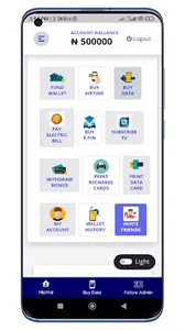 Insta Recharge - Airtime, Data screenshot 0