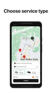 InstaRide Taxi Honduras screenshot 2