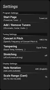 Instrument Tuner Pro screenshot 4