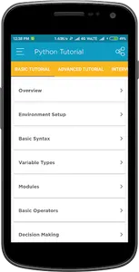 Pythan Tutorial screenshot 1